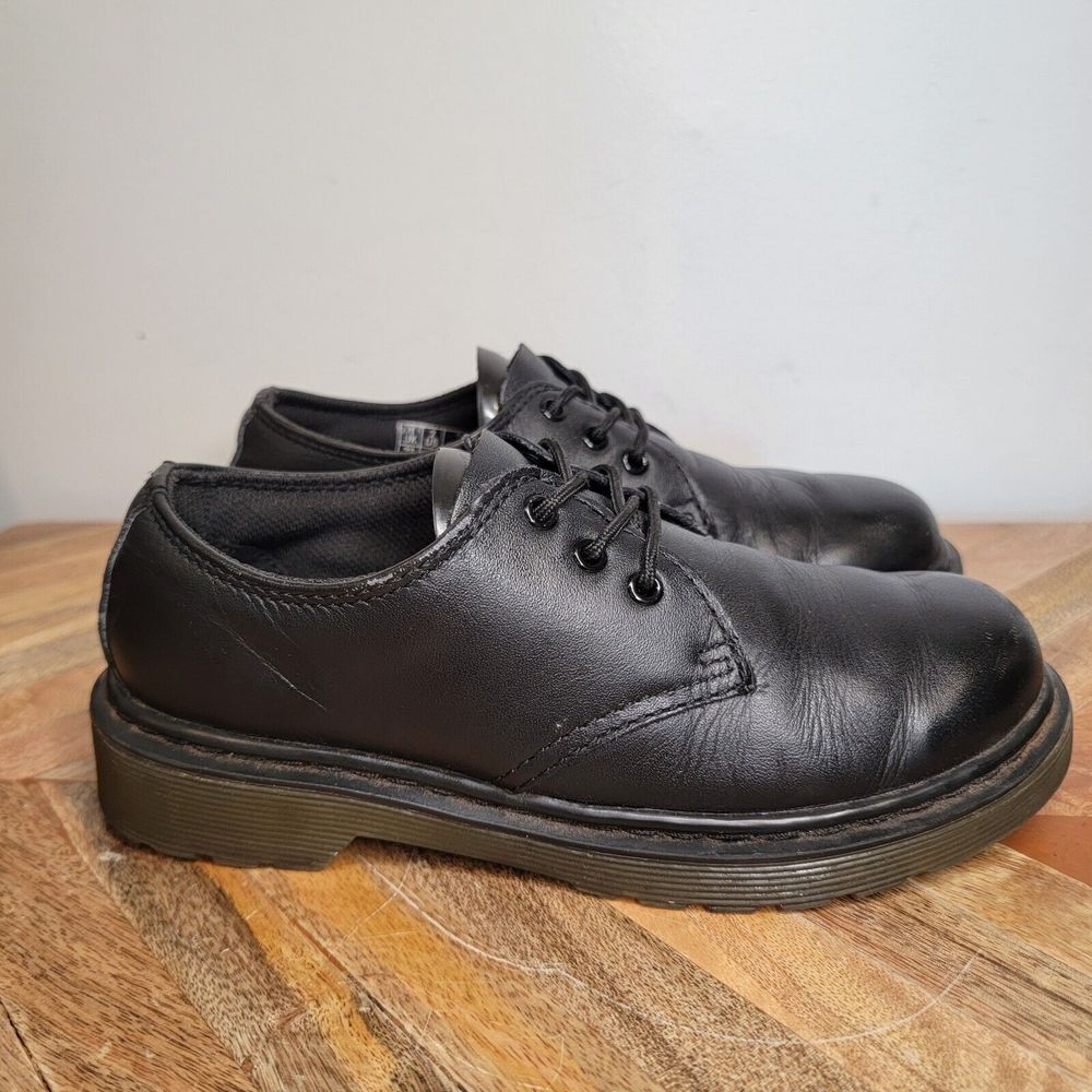Dr. Martens 1461 J Softy T Leather Shoes Boys or Girls Size 2